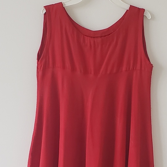 Semi-Formal Red Maxi Dress - Picture 2 of 6